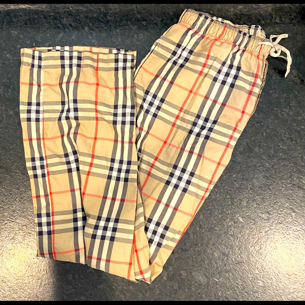 Burberry Pajama Pants - Small
